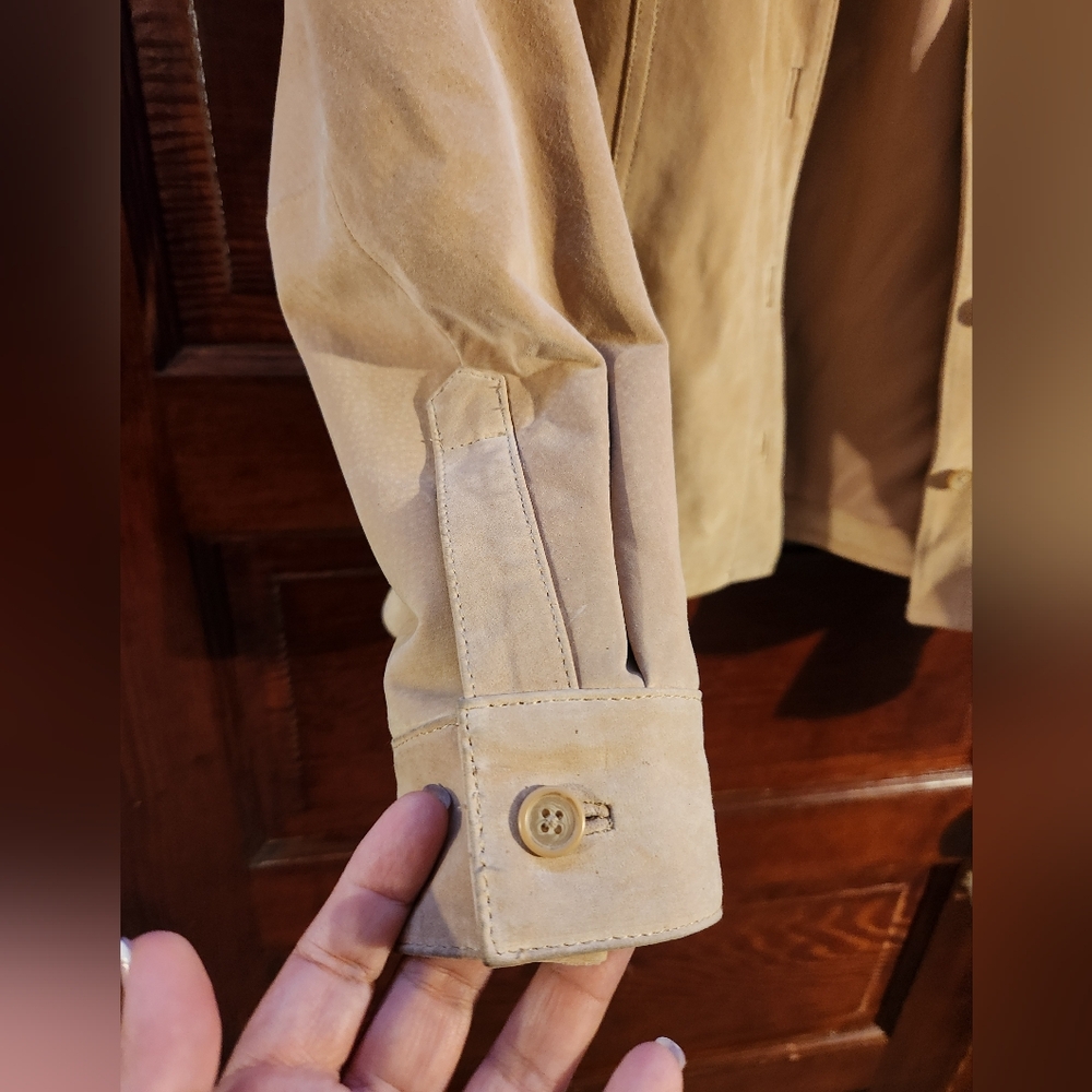 Cherokee Tan Suede Jacket - Picture 3 of 9